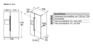 TỦ LẠNH BOSCH KAD93VIFP SERIES 6 - 18 TỦ LẠNH BOSCH KAD93VIFP SERIES 6 - 17
