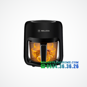 Nồi chiên không dầu thủy tinh MALLOCA MAF-25B - 2 NỒI CHIÊN KHÔNG DẦU THỦY TINH MALLOCA MAF-25B