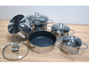 Bộ nồi Kaff cao cấp 5 món Inox 304 KF-ST09304 - 20 BỘ NỒI INOX 5 MÓN KAFF KF-ST05304