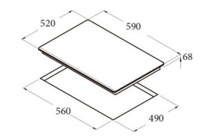 Bếp từ ba vùng nấu Beko HII63402MT - 7 Bếp từ ba vùng nấu Beko HII63402MT - 6