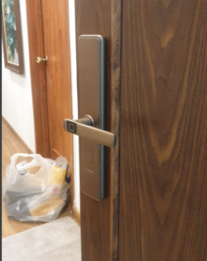 Khóa vân tay Bosch ID 30BK màu đồng - 22 Khóa vân tay Bosch ID 30BK màu đồng - 21