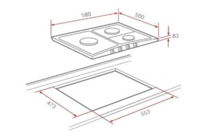 Bếp Gas Teka EX 6 0 1 3G 40212020 - 4 Bếp Gas Teka EX 6 0 1 3G 40212020 - 3