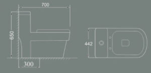 BỒN CẦU LIỀN KHỐI I-ROYAL IR-5579/8006 - 4 BỒN CẦU LIỀN KHỐI I-ROYAL IR-5579/8006 - 3