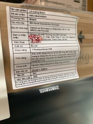 LÒ NƯỚNG ÂM TỦ BOSCH HBA534EB0K SERIE 4 MÀU ĐEN - 50 LÒ NƯỚNG ÂM TỦ BOSCH HBA534EB0K SERIE 4 MÀU ĐEN - 49