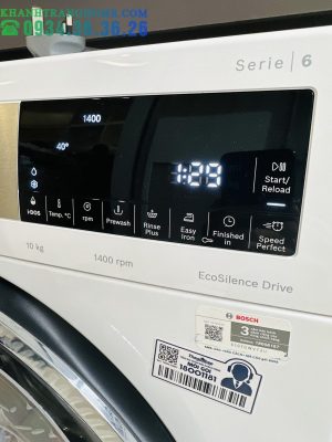 MÁY GIẶT SẤY QUẦN ÁO BOSCH TGB WNA254U0SG 10KG 6KG - SERIE 6 - 87 MÁY GIẶT SẤY QUẦN ÁO BOSCH TGB WNA254U0SG 10KG 6KG - SERIE 6 - 86