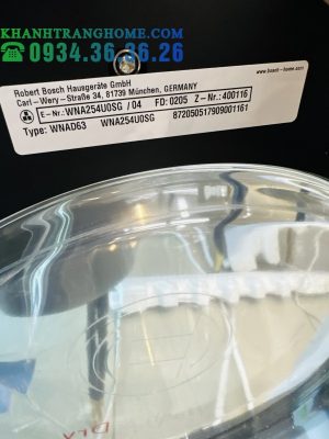 MÁY GIẶT SẤY QUẦN ÁO BOSCH TGB WNA254U0SG 10KG 6KG - SERIE 6 - 103 MÁY GIẶT SẤY QUẦN ÁO BOSCH TGB WNA254U0SG 10KG 6KG - SERIE 6 - 102