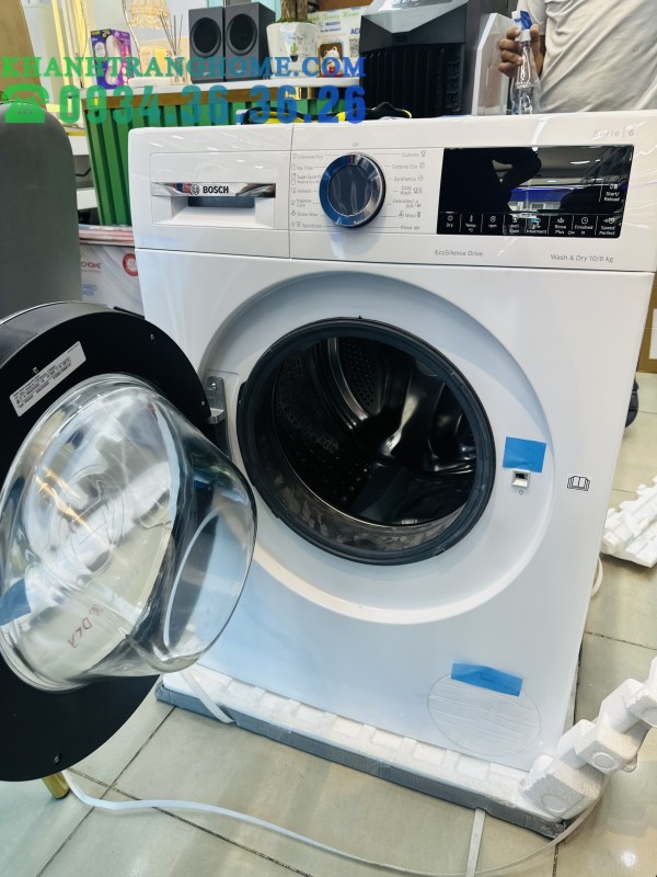 MÁY GIẶT SẤY QUẦN ÁO BOSCH TGB WNA254U0SG 10KG 6KG - SERIE 6 - 12