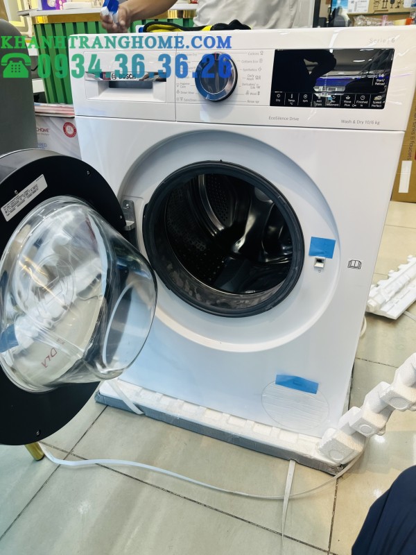 MÁY GIẶT SẤY QUẦN ÁO BOSCH TGB WNA254U0SG 10KG 6KG - SERIE 6 - 24