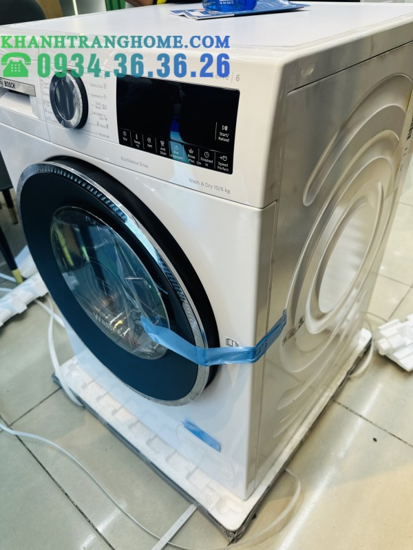 MÁY GIẶT SẤY QUẦN ÁO BOSCH TGB WNA254U0SG 10KG 6KG - SERIE 6 - 30