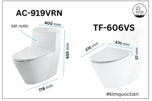 Bồn Cầu INAX AC-919VRN 1 Khối - 10 Bồn Cầu INAX AC-919VRN 1 Khối - 9