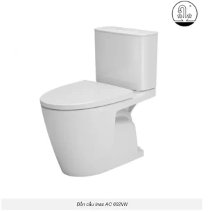 Bồn Cầu INAX AC-602VN 2 Khối Nắp Êm - 10 Bồn Cầu INAX AC-602VN 2 Khối Nắp Êm - 9