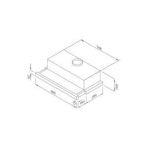 Máy hút khói khử mùi âm tủ Malloca MH 60BTC - 15 MÁY HÚT KHÓI KHỬ MÙI ÂM TỦ MALLOCA MH 60BTC