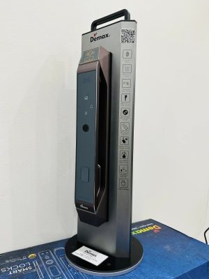 KHÓA NHẬN DIỆN KHUÔN MẶT DEMAX FACE ID SL968 CNC BROWN