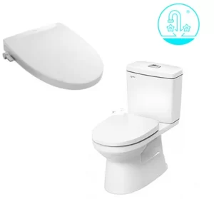 Bồn Cầu INAX AC-504A/CW-S32VN-1 2 Khối Nắp Rửa Cơ - 7 Bồn Cầu INAX AC-504A/CW-S32VN-1 2 Khối Nắp Rửa Cơ - 6