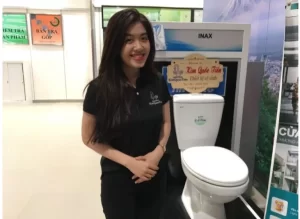 Bồn Cầu INAX C-117VA 2 Khối Nắp Thường - 7