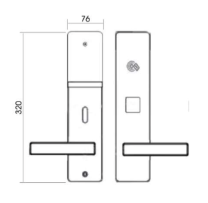 KHOÁ KHÁCH SẠN DEMAX HSL605 SBY
