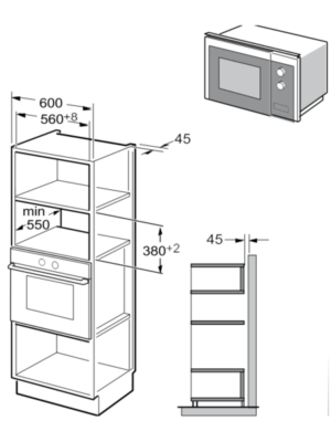 Lò Vi Sóng Fagor Microwave 3MWB-25BTCGX - 19 Lò Vi Sóng Fagor Microwave 3MWB-25BTCGX - 18
