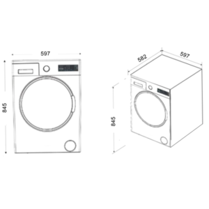 MÁY SẤY FAGOR 3SFE-850BE - 1 FAGOR 3SFE-850BE