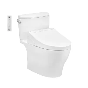 Bồn Cầu Điện Tử TOTO CS767CRW15#XW Kèm Nắp Rửa Điện Tử WASHLET (Loại Giấu Dây) Dòng C5 – TCF24460AAA (220V) - 4