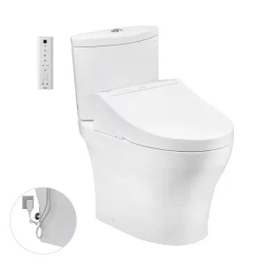 Bồn Cầu Điện Tử TOTO CS838DW14#XW Kèm Nắp Rửa Điện Tử WASHLET Dòng C5 – TCF24410AAA (220V) - 5