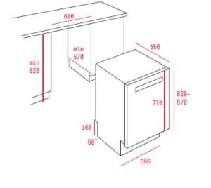 Máy Rửa Chén Teka DW8 55 FI 40782132 - 4 Máy Rửa Chén Teka DW8 55 FI 40782132 - 3
