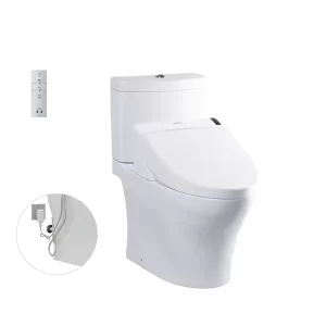 Bồn Cầu Điện Tử TOTO CS769DRW6#XW Kèm Nắp Rửa Điện Tử WASHLET Dòng C5 – TCF6531Z (220V) - 5 Bồn Cầu Điện Tử TOTO CS769DRW6#XW Kèm Nắp Rửa Điện Tử WASHLET Dòng C5 – TCF6531Z (220V) - 4