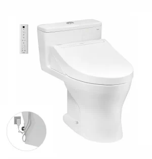 Bồn Cầu Điện Tử TOTO MS855DW14#XW Kèm Nắp Rửa Điện Tử WASHLET Dòng C5 – TCF24410AAA (220V) - 6 Bồn Cầu Điện Tử TOTO MS855DW14#XW Kèm Nắp Rửa Điện Tử WASHLET Dòng C5 – TCF24410AAA (220V) - 5