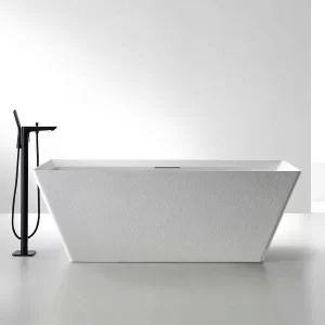 Bồn Tắm Đá MOWOEN MW001-Matt White 1700mm - 6