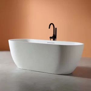 Bồn Tắm Đá MOWOEN MW002-Matt White 1700mm - 9