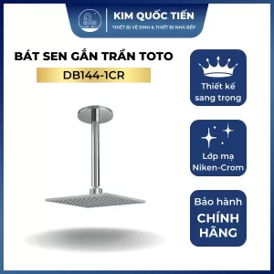 Bát Sen Gắn Trần TOTO DB144-1CR Vuông 220mm - 7