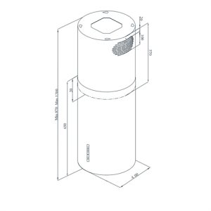 MÁY HÚT MÙI FAGOR 3CFC-405IX - 1 FAGOR 3CFC-405IX