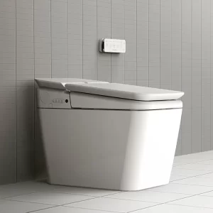 Bồn Cầu Điện Tử AMERICAN STANDARD KP-8312 1 Khối Nắp Tự Động Đóng Êm PLAT - 3