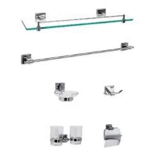 Bộ Phụ Kiện Phòng Tắm VIGLACERA VG95 (VGPK02) 6 Món Inox - 4 Bộ Phụ Kiện Phòng Tắm VIGLACERA VG95 (VGPK02) 6 Món Inox - 3