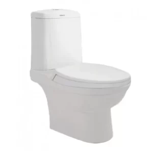 Bồn Cầu VIGLACERA VI107 2 Khối Nắp Êm V68 Xả Nhấn - 3