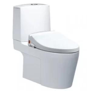 Bồn Cầu CAESAR CD1345 2 Khối Nắp Êm - 3