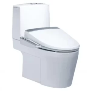 Bồn Cầu CAESAR CD1345/TAF200H 2 Khối Nắp Điện Tử - 3