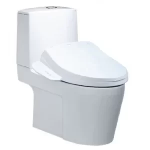 Bồn Cầu CAESAR CD1345/TAF400H 2 Khối Nắp Điện Tử - 3