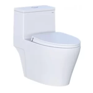 Bồn Cầu CAESAR CD1356 1 Khối Nắp Êm - 3