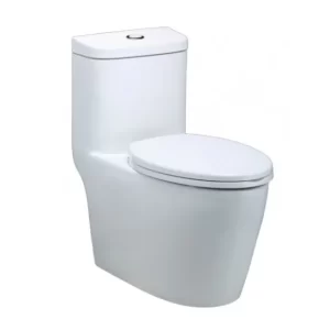 Bồn Cầu CAESAR CD1364 1 Khối Nắp Êm - 3