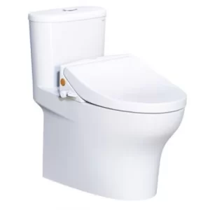 Bồn Cầu CAESAR CD1394/TAF050 1 Khối Nắp Rửa Cơ - 4 Bồn Cầu CAESAR CD1394/TAF050 1 Khối Nắp Rửa Cơ - 3