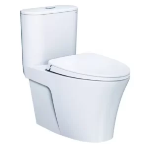 Bồn Cầu CAESAR CD1395 1 Khối Nắp Êm - 3