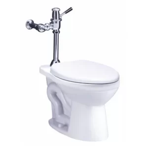 Bồn Cầu Xổm CAESAR CP1333/BF521 Kèm Bộ Xả Gạt Tay - 3