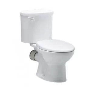 Bồn Cầu CAESAR CPT1332 2 Khối Nắp Êm Thoát Ngang - 4 Bồn Cầu CAESAR CPT1332 2 Khối Nắp Êm Thoát Ngang - 3