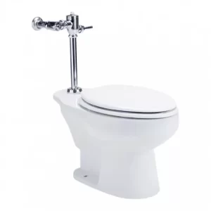 Bồn Cầu COTTO C1320CT457XNS Nắp Êm Kèm Van Xả Trực Tiếp - 3