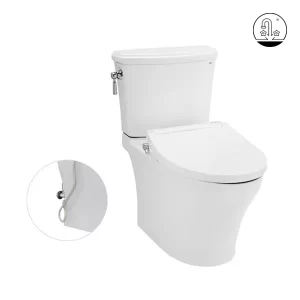Bồn Cầu TOTO CS986GE2#XW 2 Khối Nắp Rửa Cơ TCW07S - 10