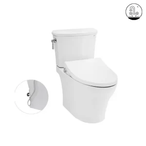 Bồn Cầu TOTO CS986GE4#XW 2 Khối Nắp Rửa Cơ TCW1211A - 10