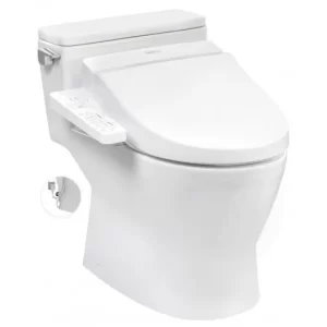 Bồn Cầu Điện Tử TOTO MS188VKW7#XW/T53P100VR Kèm Nắp Rửa Điện Tử WASHLET Dòng C2 – TCF6631A (220V) - 4