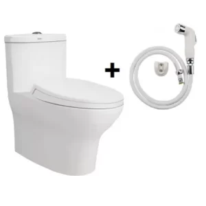 Bồn Cầu VIGLACERA V37S 1 Khối Nắp Êm Tặng Xịt - 4 Bồn Cầu VIGLACERA V37S 1 Khối Nắp Êm Tặng Xịt - 3