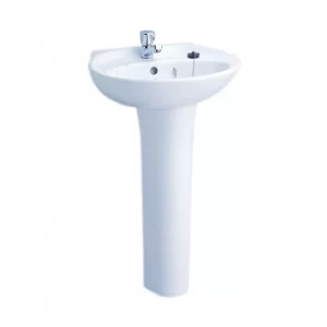 Chân Dài Lavabo COTTO C404 Gắn Chậu Rửa - 3