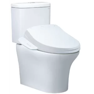 Bồn Cầu CAESAR CD1340/TAF400H 2 Khối Nắp Điện Tử - 3